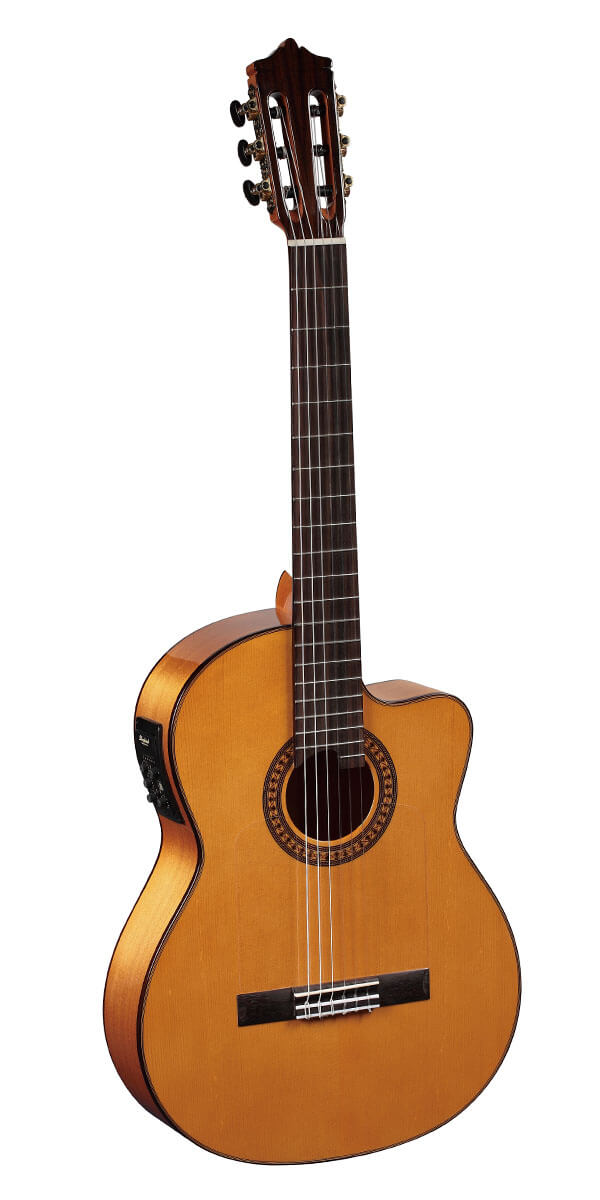 Martinez-MFG-AS-CE גיטרת פלמנקו מוגברת עם קאט אוואיי