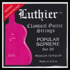luthier20 מיתרים לגיטרה קלאסית
