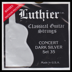 luthier35  סט מיתרי לוטיאר 35- מיתרים במתח בינוני-גבוה. לגיטרה קלאסית 